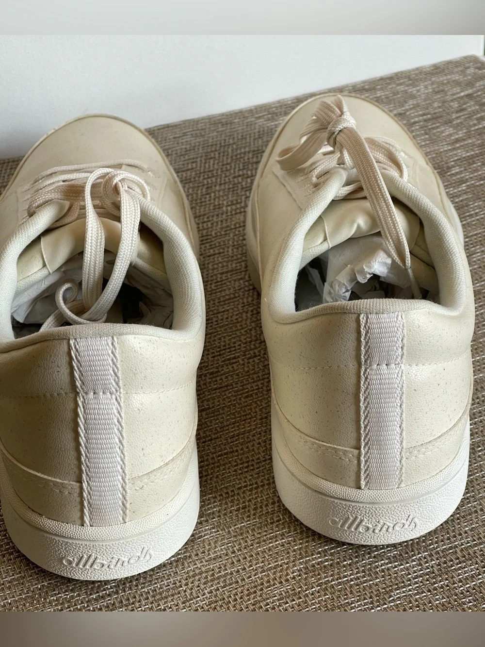 NEW ALLBIRDS PLANT PACER CLASSIC EDITION VEGAN LEATHER SNEAKER WOMENS SIZE 9 - Picture 10 of 14